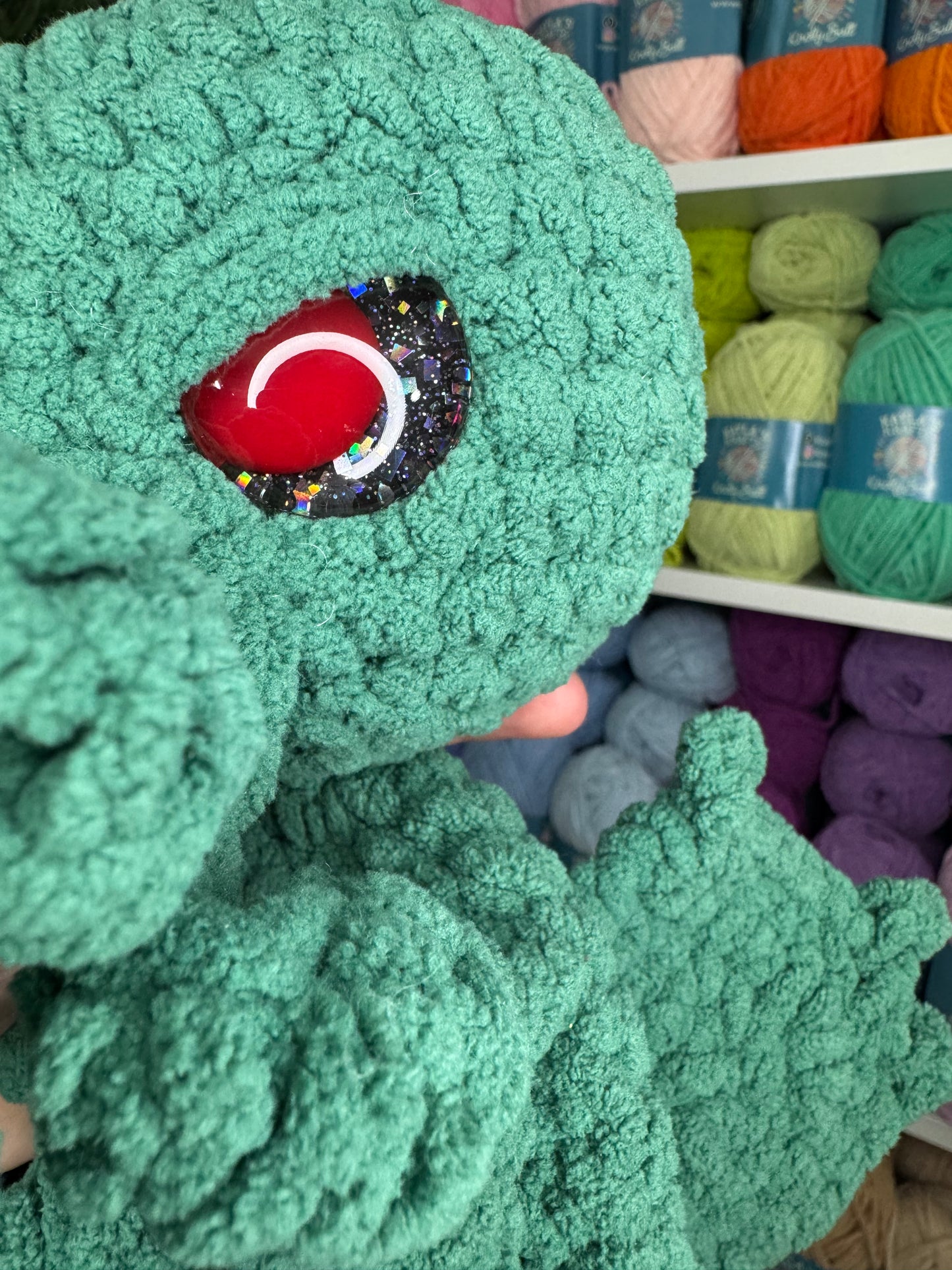 Baby Cthulhu Crochet Snuggler Pattern