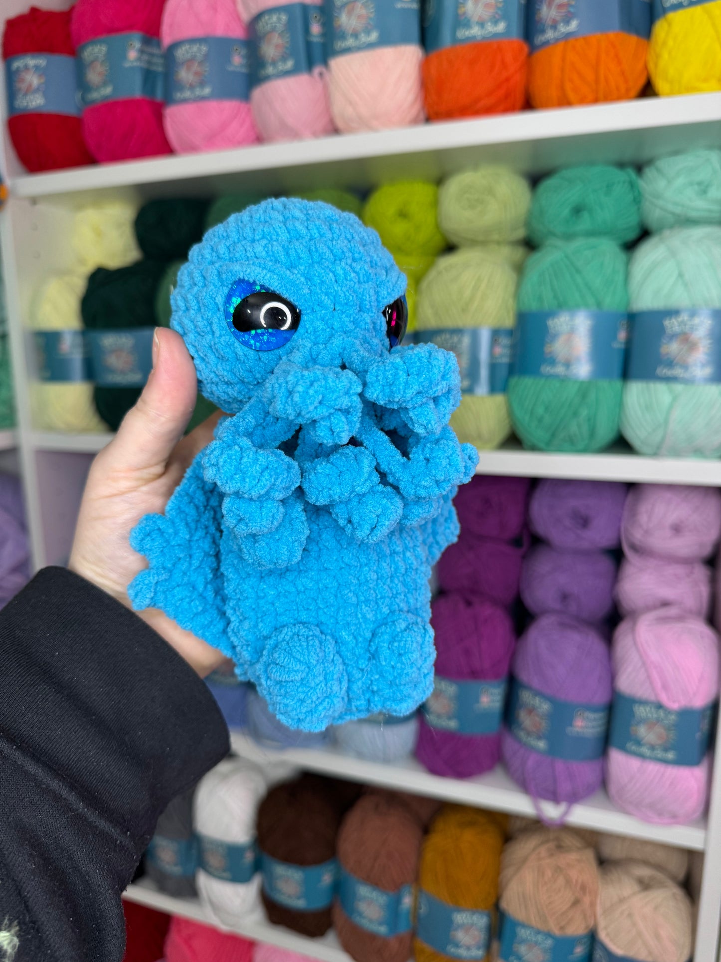 Baby Cthulhu Crochet Snuggler Pattern
