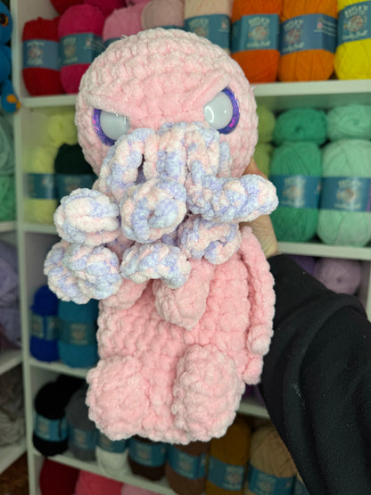 Baby Cthulhu Crochet Snuggler Pattern