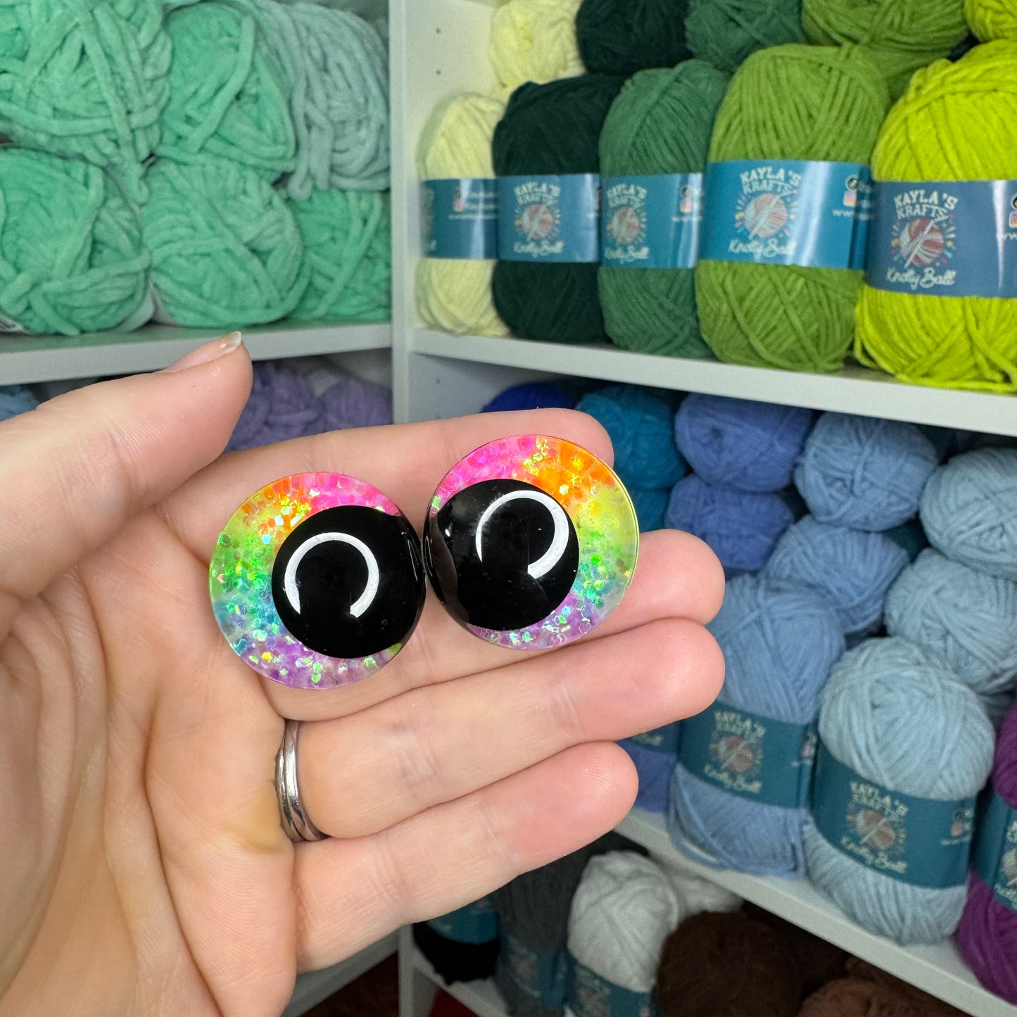 Neon Rainbow Glitter