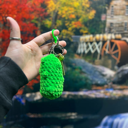 Crochet Pattern PIckle Keychain