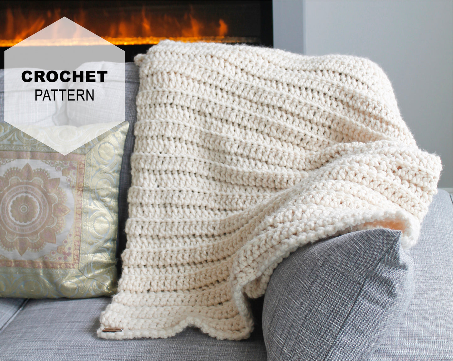 Crochet Pattern x Aspen Throw