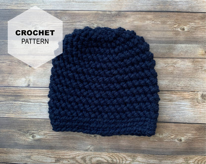 Crochet Pattern x Choptank Unisex Beanie