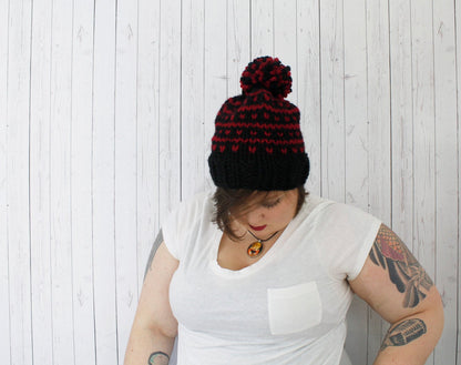 Knit Pattern x Charlie Fair Isle Hat