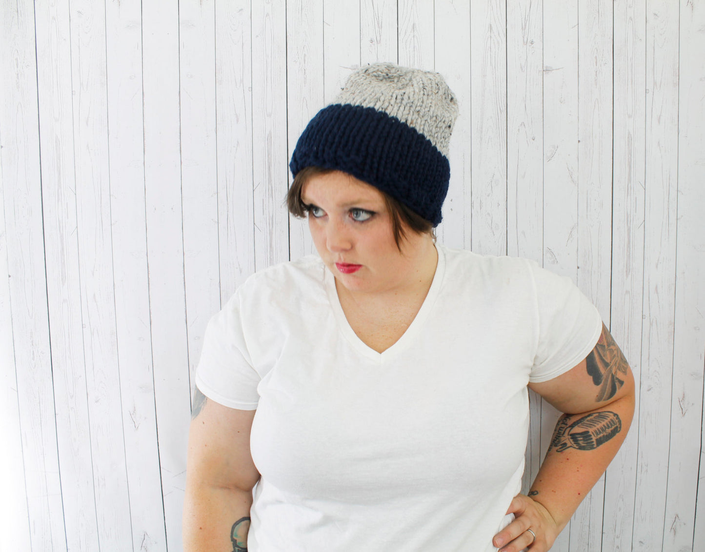 Knit Pattern x Madeline Beanie