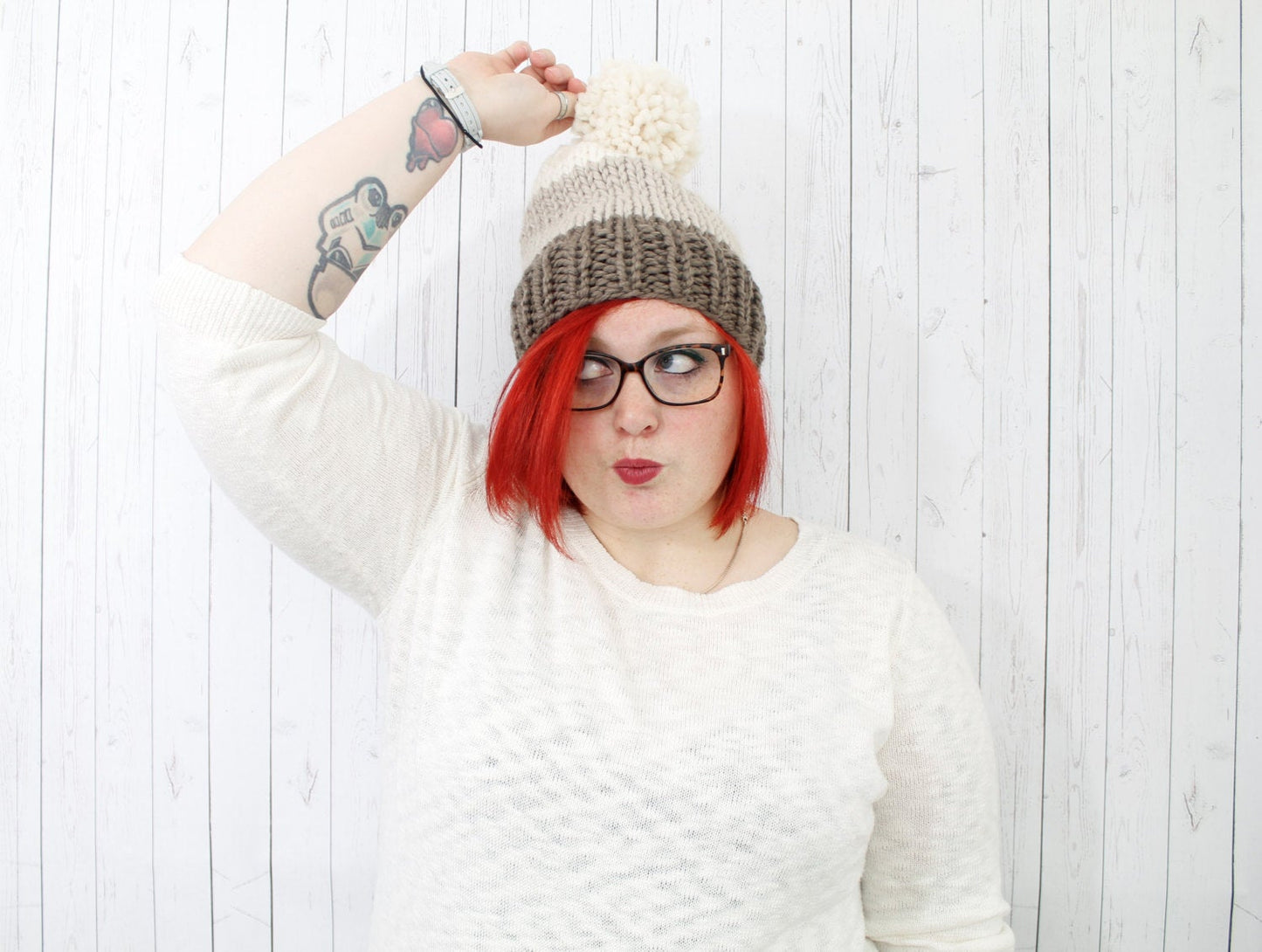 Knit Pattern x Lindsey Beanie